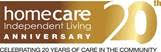 Homecare 20th Anniversary Logo