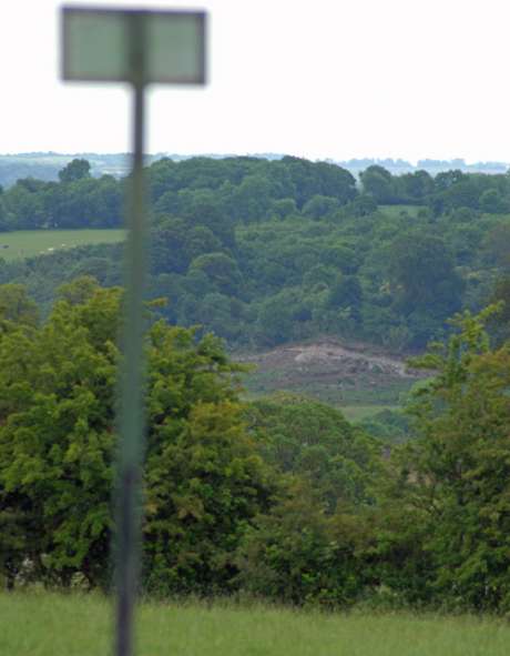 Rath Lugh visible from the Lia Fil 