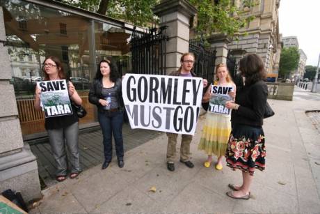 GORMLEY MUST GO (Thanks to Sean Gilmartin for photographs)